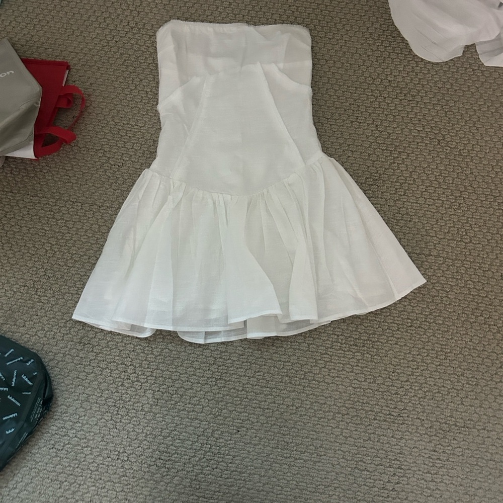 Peppermayo White Strapless Dress - Picture 2 of 5